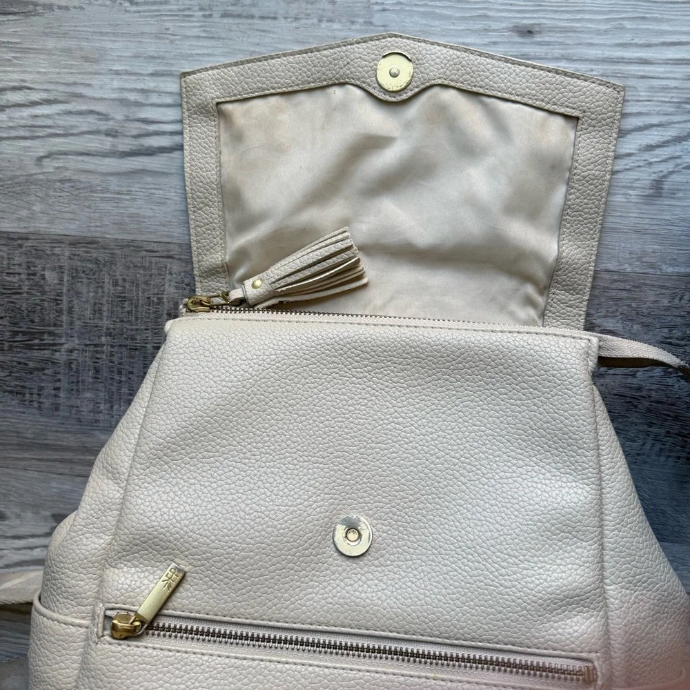 Freshly Picked Mini Classic Cream Diaper Bag